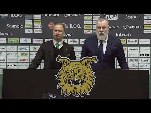Lehdistötilaisuus: Ilves – Tappara | 23.1.2026