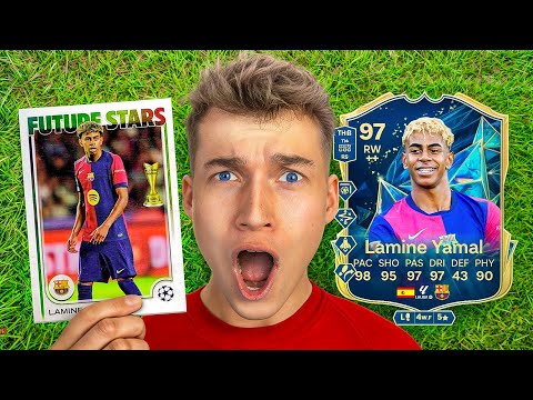 CARD PACKS DECIDE MY LINEUP in FC 25