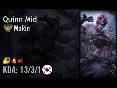 Quinn Mid vs Cassiopeia - MaRin - KR Challenger Path 6.5