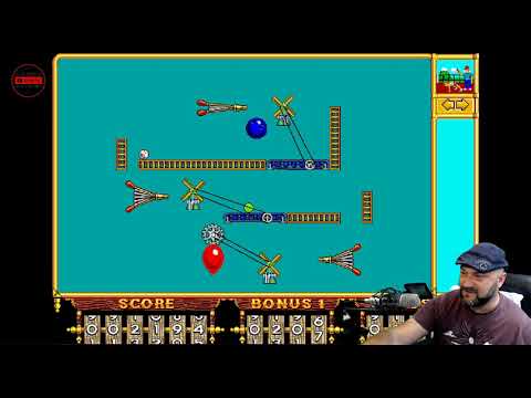 Dub-Plays: Playing "TIM" The Incredible Machine A Puzzle Based DOS Abandonware game!