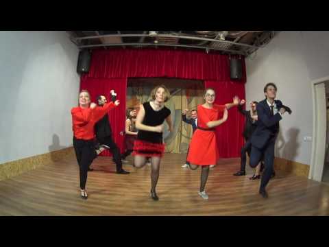 Christmas Cabaret: Lindy Hop & Solo Jazz group by Ekaterina Agaponova & Aleksandr Butenko