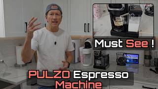 PULZO Espresso Machine Review — One Touch Latte & Cappuccino (SKMST550M)