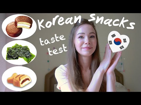 Korean convenience store snack shelves packed with colorful snack packs, introducing first-timers to the exciting world of Korean snack culture