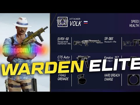 LEAKED Y7S3 Warden Elite Skin & MVP Animation | Rainbow Six Siege