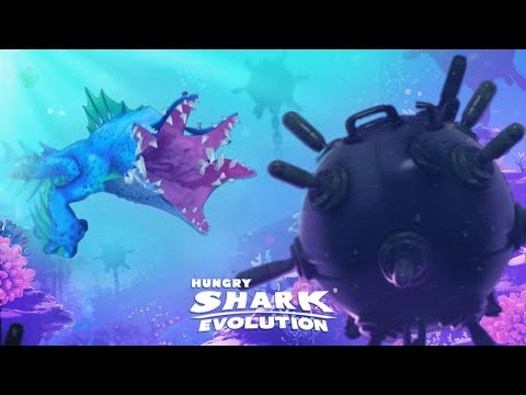 ABYSSHARK NEW LIVE EVENT 2023 (The Most Mines Eaten) - Hungry Shark Evolution
