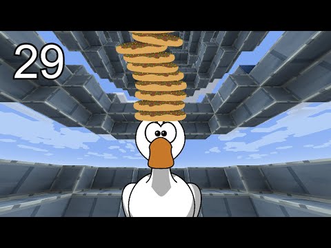 Beating Minecraft's Hardest Modpack With Nothing // Episode 29 - Doughnut Stacking
