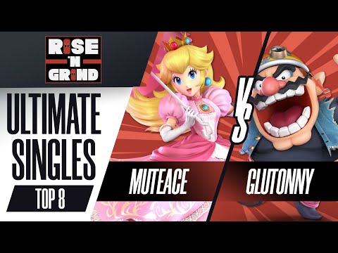 MuteAce (Peach) vs Glutonny (Wario) - Ultimate Singles Losers Semis - Rise N Grind 2023