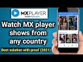 How to watch mx player shows from outside India | watch mx player shows from any country |web series