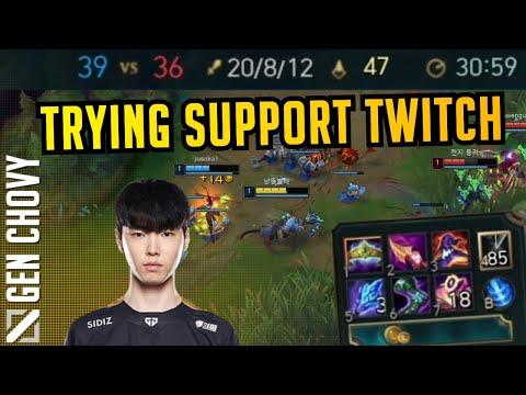 Roaming Support Twitch! The New Trend in High Elo KR SoloQ - GEN Chovy Highlights