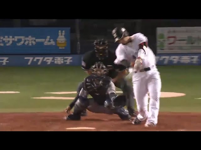 【3回裏】エンドラン成功!! マリーンズ・クルーズが巧みな内角打ち!! 2015/6/9 M-D