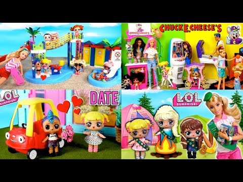 LOL Dolls Baby Goldie & Punk Boy Adventures - Barbie Family Stories