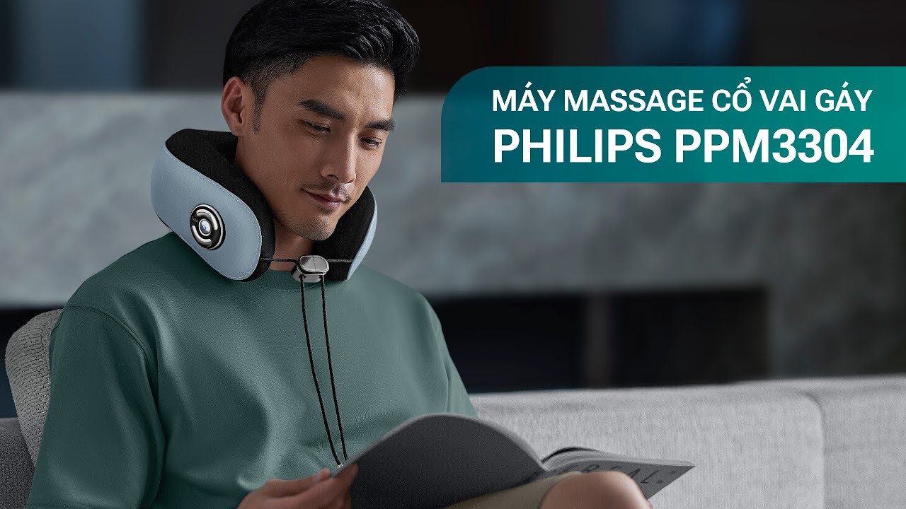 Máy Massage Cổ Vai Gáy PHILIPS PPM3304