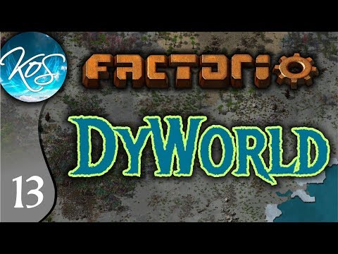 Factorio DyWorld Ep 13: POWER PRODUCTION - Conversion Mod Let's Play, Gameplay