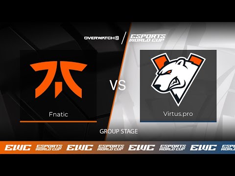Fnatic vs. Virtus.pro - EWC Overwatch 2 - Day 1 - Group Stage