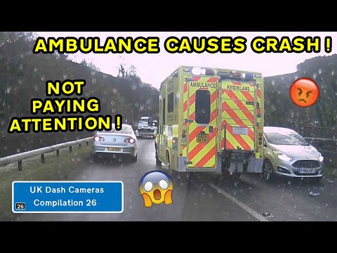UK Dash Cameras - Compilation 26 - 2022 Bad Drivers, Crashes & Close Calls