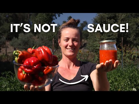 How we preserve sweet peppers 4 different ways + Our favourite family meal