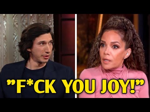 Adam Driver Heated Showdown with Sunny Hostin Shocks Fans on The View Show