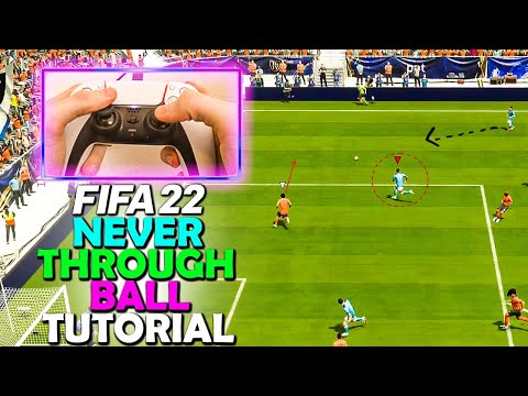 NEVER THROUGH BALL in FIFA 22 | COMMON PASSING MISTAKE in FIFA 22 | FIFA 22 TUTORIAL