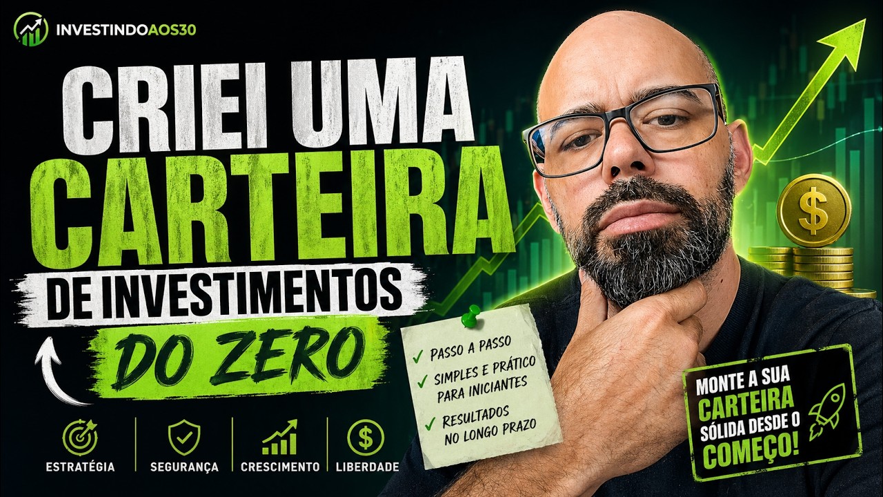 Carterira de investimentos do zero