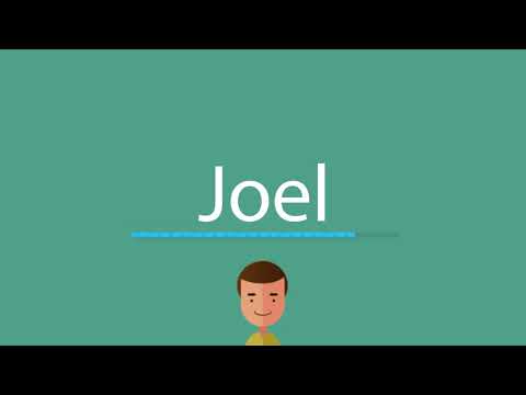 How to say Joel
