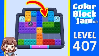 Solution du Niveau 407 de Color Block Jam