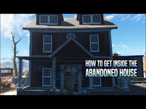 Getting Inside the Closed House in Jamaica Plain 🏚️ Fallout 4 No Mods Shop Class