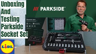 Unboxing & Testing12€ Parkside Socket Set from Lidl/ Gedore Wrench Testing #testingtools #unboxing