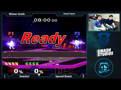 Smash Haven - Snacks! (Fox) vs Spood Beast (Luigi) Winners Semis