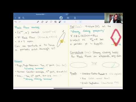 From Gromov–Witten Theory to the Closing Lemma - Shira Tanny