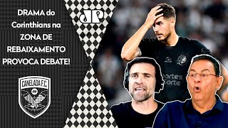 ‘Eu não acredito nisso: é surreal você achar que…’; olha esse debate sobre Corinthians, Flu e Z4