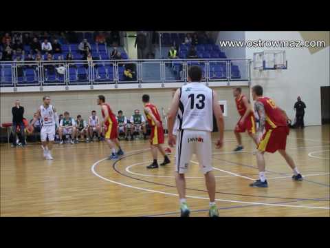 Mecz Sokół Ostrów Mazowiecka - KK Warszawa (26.10.2016)