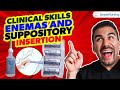 Vital Nursing Skill Demonstration Fleet Soap Enemas And Suppository Administration