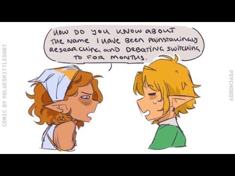 Zelda Comes Out - a Legend of Zelda: Ocarina of Time Comic Dub