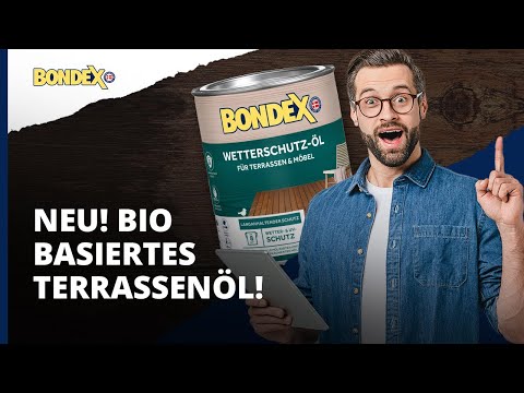 Wie schützt man Hölzer im Außenbereich mit biobasiertem Terrassen-Öl? | Anleitung | BONDEX