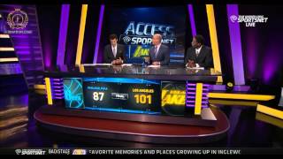 Jeremy Lin and Ed Davis - Access Sportsnet part 2