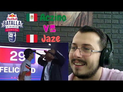 ACZINO vs JAZE: Octavos - Final Internacional 2018 | Red Bull Batalla de los Gallos REACTION