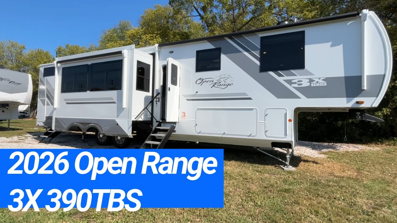 A photo of this 2026 Highland Ridge Open Range 3X 390TBS