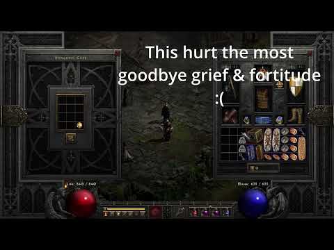 How not to make Enigma in D2R(Diablo ll: Resurrected)