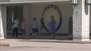 Long lines on first day back open at Indiana BMV branches
