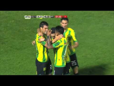 Gol de Penco. Atletico Tucumán 0 - Aldosivi 1. Fecha 7. Primera División 2016.