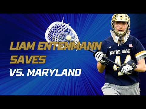 Sideline Footage! Liam Entenmann Saves from Notre Dame vs. Maryland - 3OT Victory!