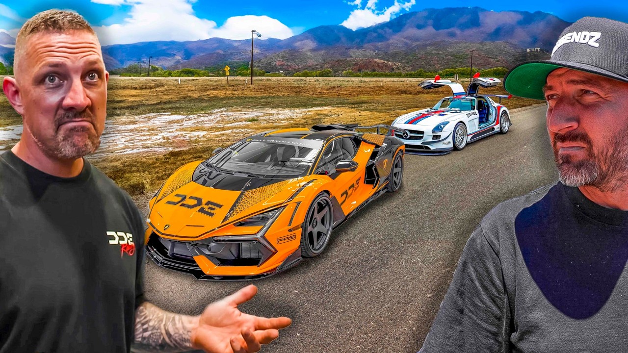 *TOTAL DISASTER* WE ROAD TRIPPED LAMBORGHINI’S SCV12 REVEULTO & GT3 AMG