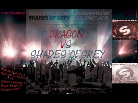 Martin Garrix vs Oliver Heldens Ft. Delaney Jane - Dragon vs Shades Of Grey (FacüüMashup)