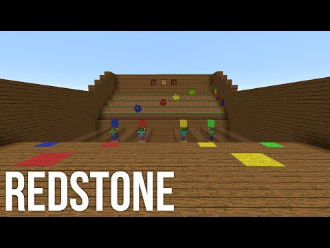 CR3WProductionz - Minecraft: Redstone Carnival Game - Water Gun Race