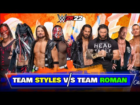 WWE 2K22 'Team Phenomenal Vs Team Tribal' Special - WWE 2K22 LIVE Stream