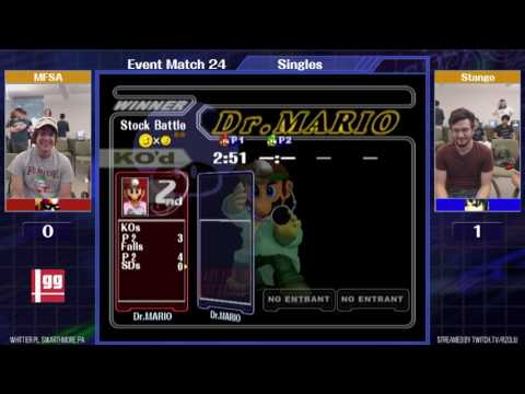 Event Match 24: MFSA (Falcon, Doc) vs Stango (Marth, Doc) - Pools