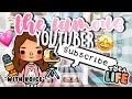 The Famous YouTuber 🥳💻|| *WITH VOICE* 📢 (❌ NOT MINE) || Toca Boca Roleplay || Tiktok Roleplay