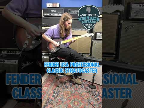 Fender USA Professional Classic Stratocaster 3 Tone Sunburst - 2025 image 23