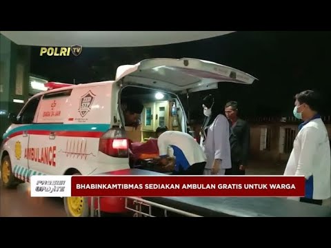 BHABINKAMTIBMAS SEDIAKAN AMBULAN GRATIS UNTUK WARGA