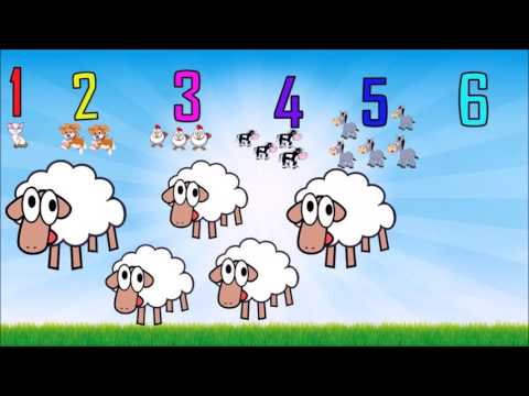 Učimo brojati - brojimo životinje - učimo brojeve